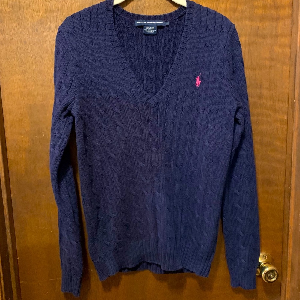 Ralph Lauren Sport Cable Knit Sweater